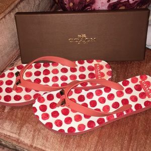 COACH Flip Flops